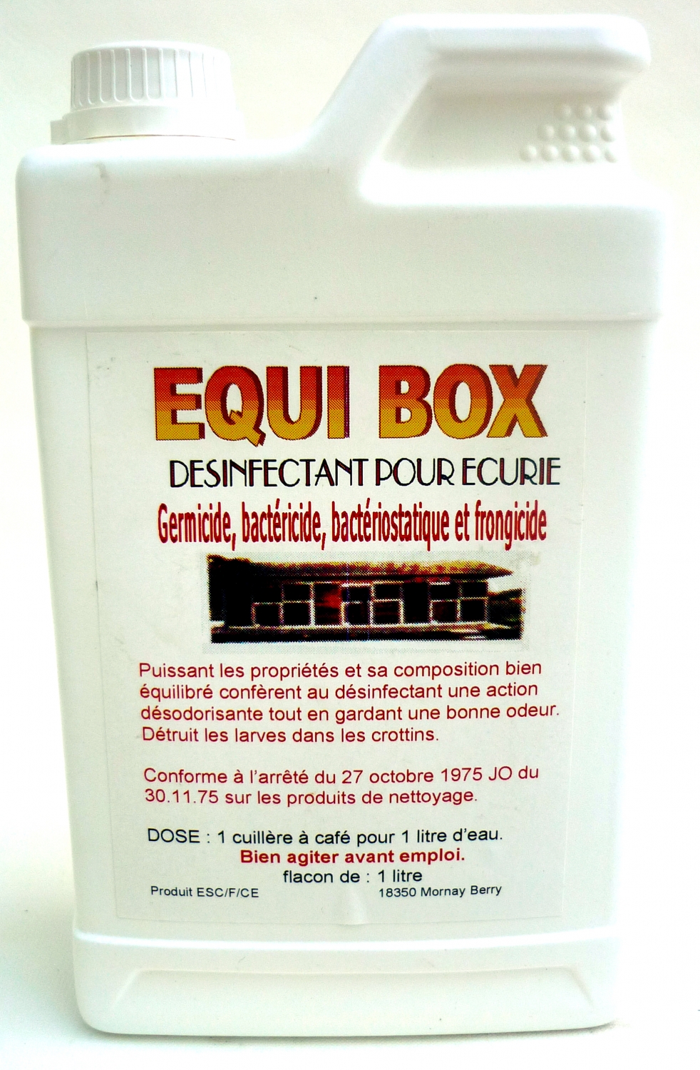 Equi Box D&eacute;sinfectant pour Box 1L